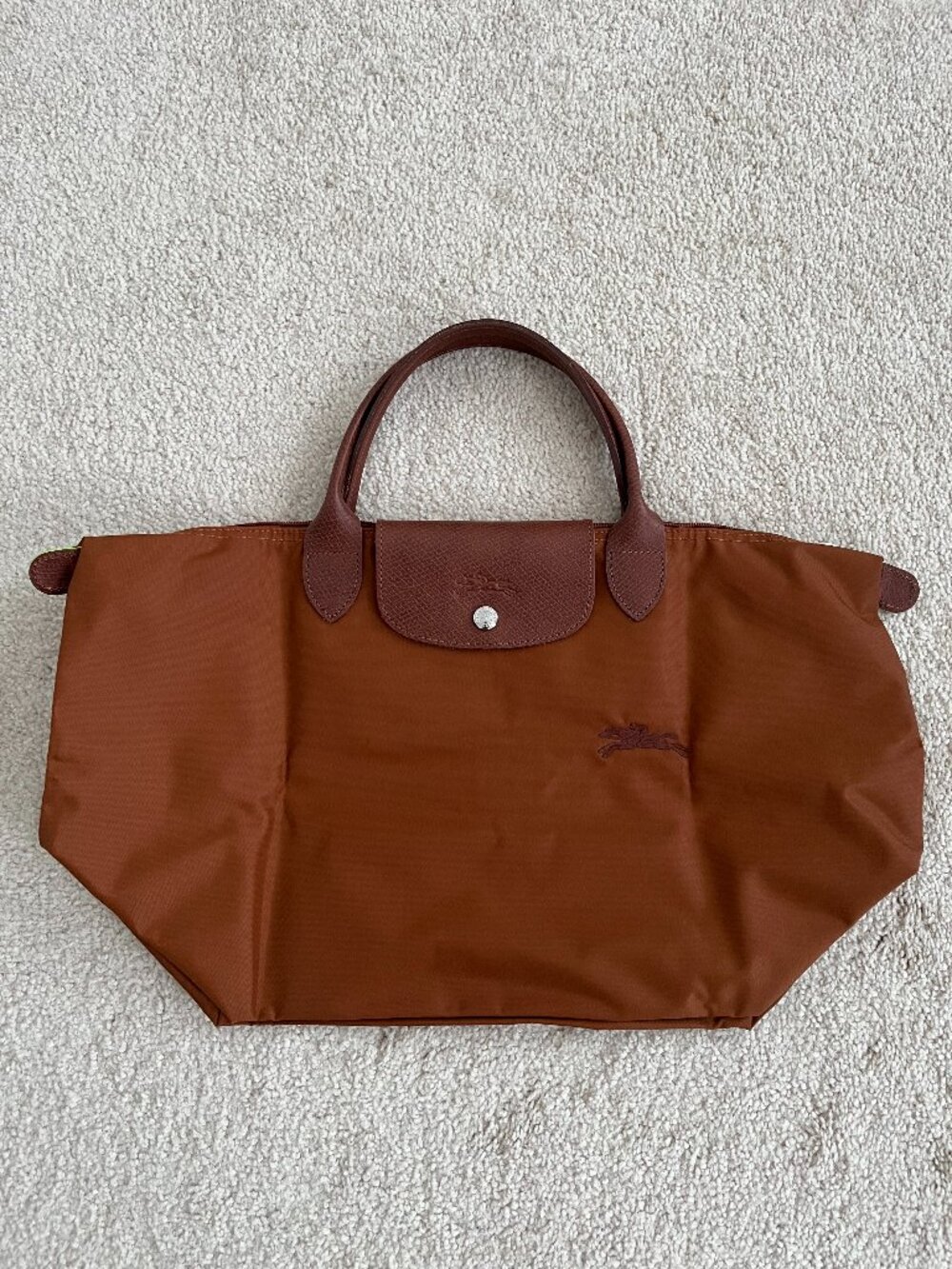 Longchamp Le Pliage Medium Tote Tan Beige